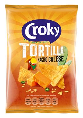 Croky chips Tortilla nacho cheese 20x 40 gram
