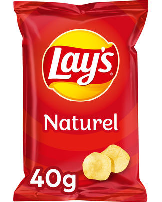 Lay's chips Naturel 20x40gram