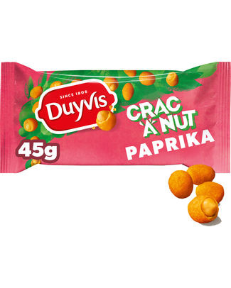 Duyvis crac a nut paprika 20x45 g