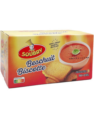 Soubry beschuit 2 x 7.5g x 156