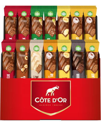 Chocolade Côte dor: mix 56 stuks