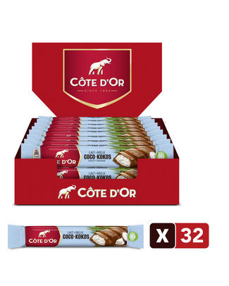 Côte dor melk coco 32x 44gr