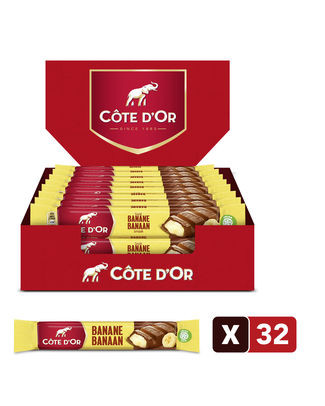 Côte dor banaan / melk 32x47gr