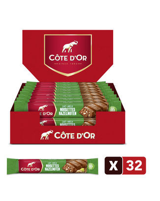 Côte dor melk en nootjes 32x 47 gr