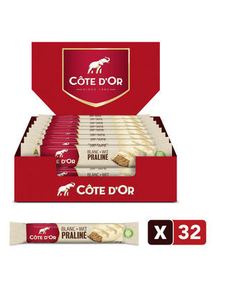 Côte d'Or Witte praline 32x 47 gr