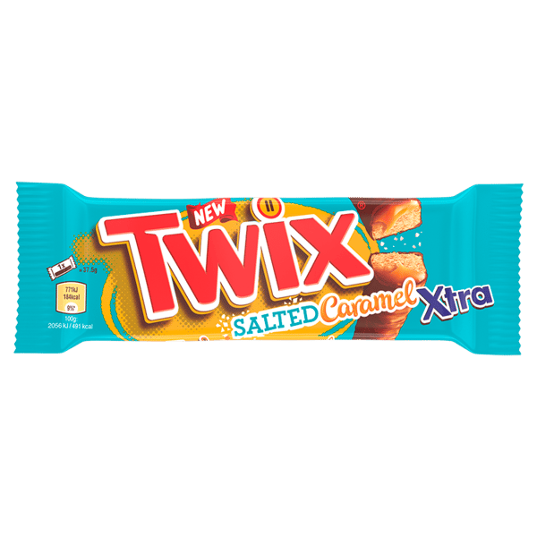 TWIX SALTED CARAMEL SINGLE 32X46GR