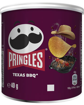 PRINGLES TEXAS BBQ CHIPS 12X40G