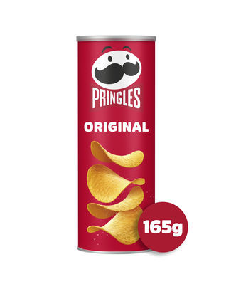 PRINGLES ORIGINAL CHIPS 19X165GR