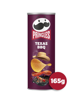 PRINGLES BARBEQUE CHIPS 165GR( 19st)