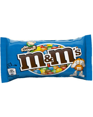 M&M'S CRISPY SINGLE 36 GR (16ST)