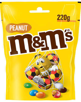 M&M'S PEANUT POUCH 220 GR (27st)