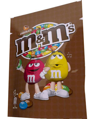 M&M'S CHOCO POUCH 220GR (27st)