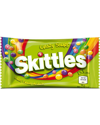 SKITTLES SOUR 45GR (36st)