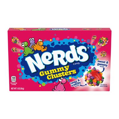 Nerds gummy clusters 85 g (12stuks)