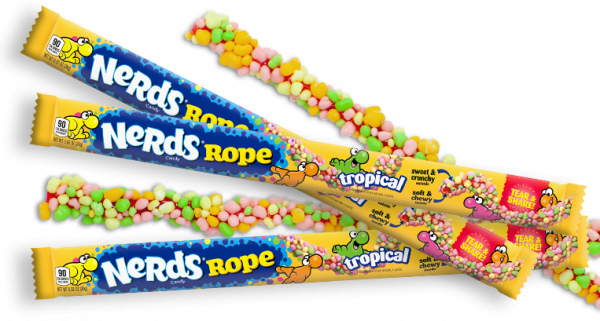 Nerds rope tropical 26 g ( 24st)