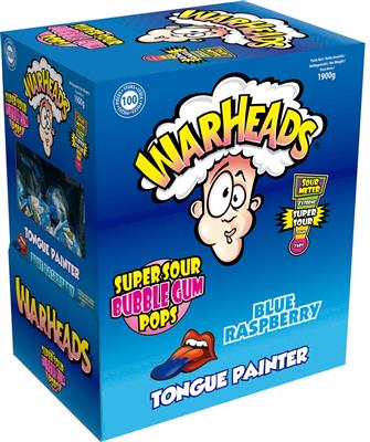 Warhead souper sour bubblegum 21g(100st)