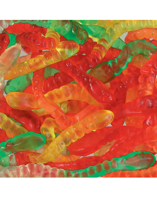 Haribo gloeiwormen 3x1kg