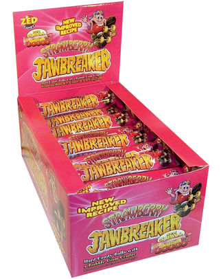 Jawbreaker aardbei 4st