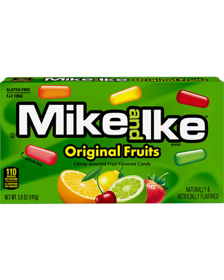 Mike and Ike original fruits 141 gr /12 stuks