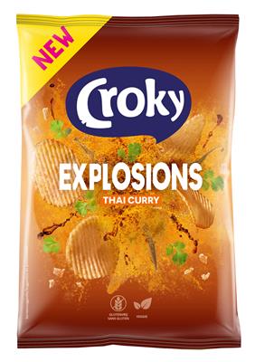 Croky explosions thai curry 20x 40 gr