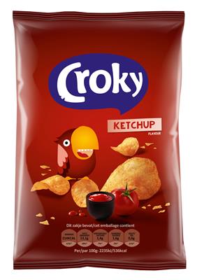 Croky chips ketchup 20x 40 gr