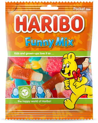 Haribo funny mix 28x75 gr