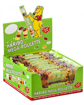 Haribo mega roulette citric 40x45 gr