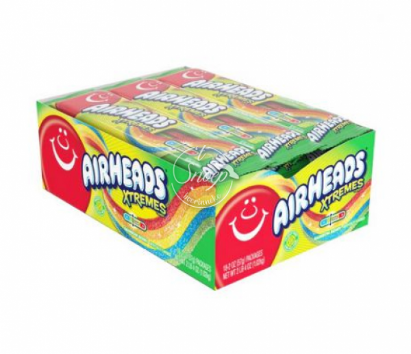 Airheads X-Tremes Sour Belts 57 gr(18st)