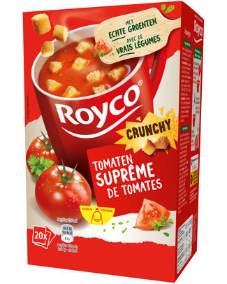 Royco tomatensoep+ korstjes (20st)