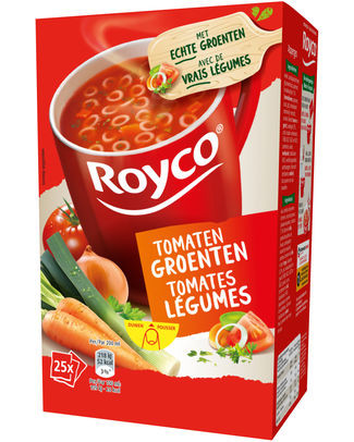 Royco classic tomaten-groentensoep 25st