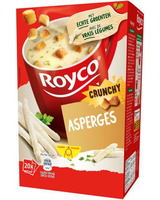 Royco crunchy aspergesoep(20st)