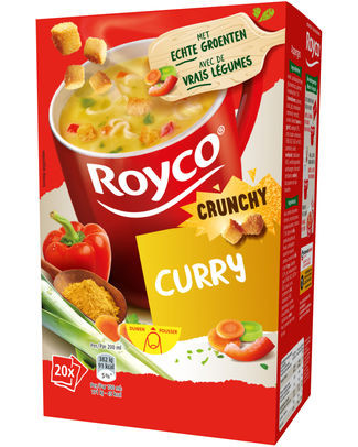 Royco curry met korstjes(20st)