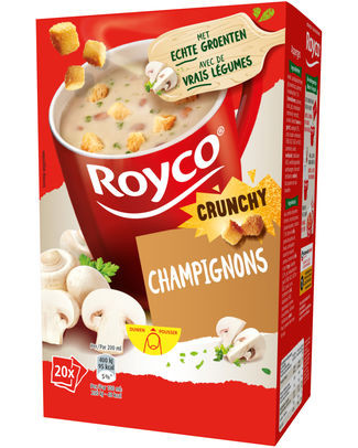 Royco crunchy champignonsoep (20st)