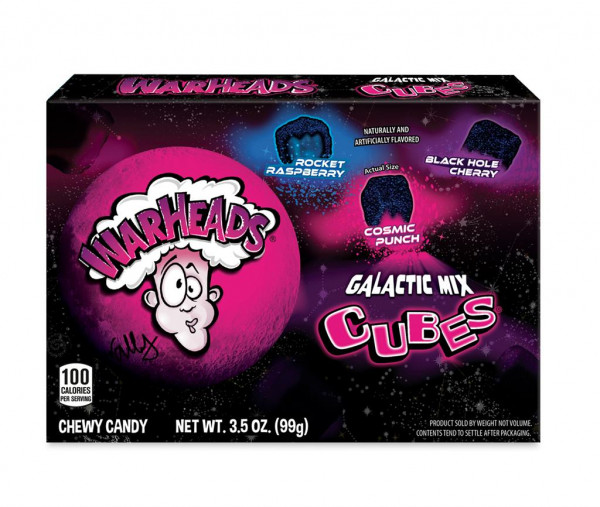 Warheads Galactic Cubes 99 gr (12st)