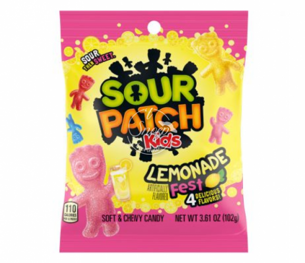 Sour patch lemonade festival 102gr (12st)