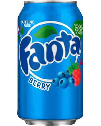 Fanta Berry 0,355 l. (USA import) (12st)