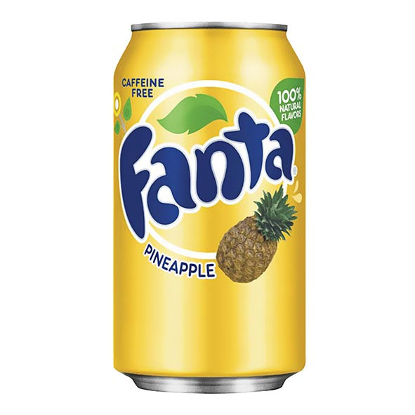 Fanta Pineapple 0,355 l. (USA Import)(12st)