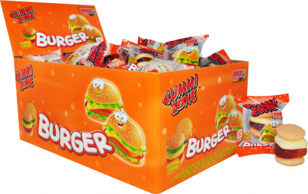 Gummi Zone Mini Burgers 9 gr (60st)