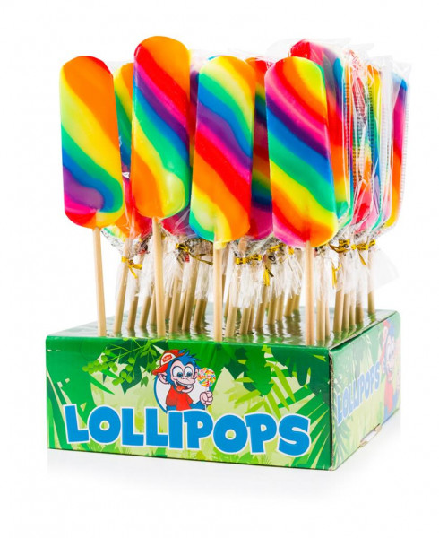 Felko Lolly Long Rainbow 40 gr (40st)