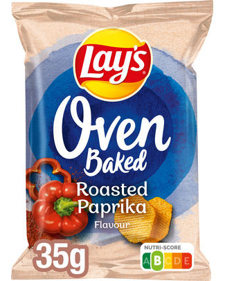 Lay's oven baked paprika chips 35 gr (20st)