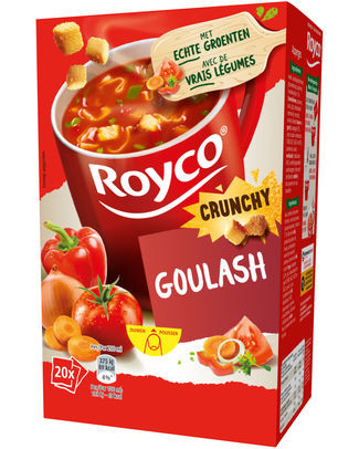 Royco crunchy goulashsoep (20st)