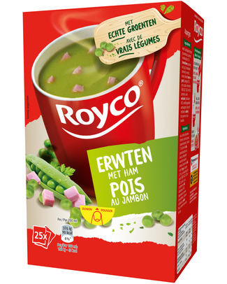 Royco classic erwtensoep met ham (25st)