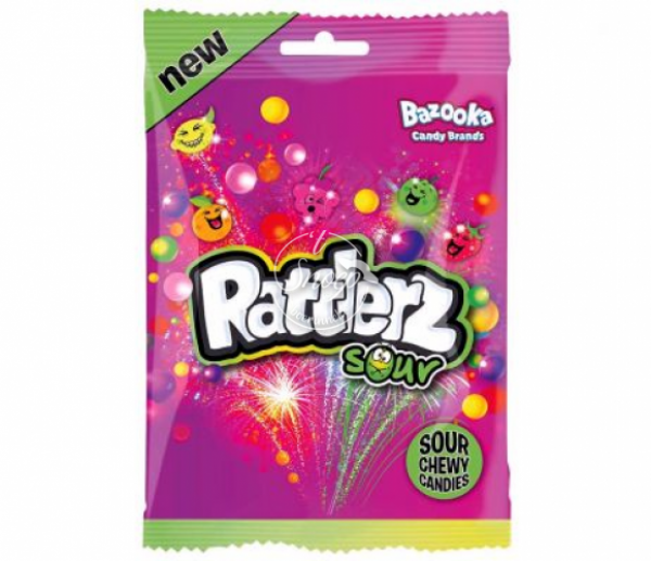 Bazooka Rattlerz Sour 120 gr (12st)