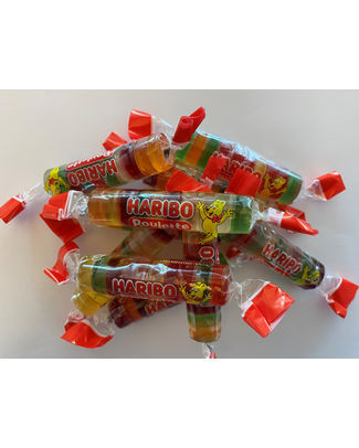 Haribo fruitrollen 25gr (400st)