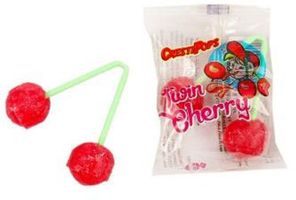 Twin cherry lollypop  (600st)