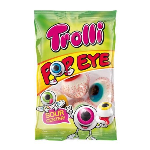 Trolli pop eyes 75g(21 zakjes)