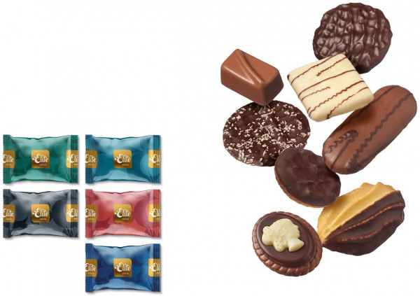 Elite koffie koekjes chocolade sensation (120st)