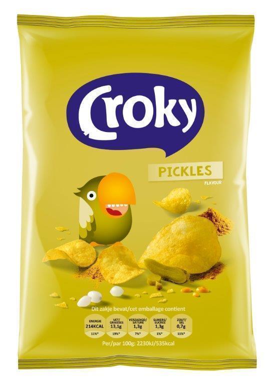 Croky pickles 20x40 gr